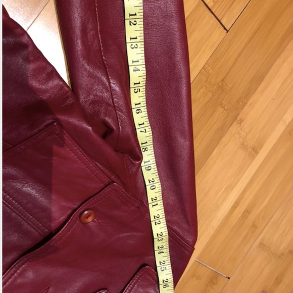 Vintage Red Leather Jacket of your Dreams! - Picture 15 of 15